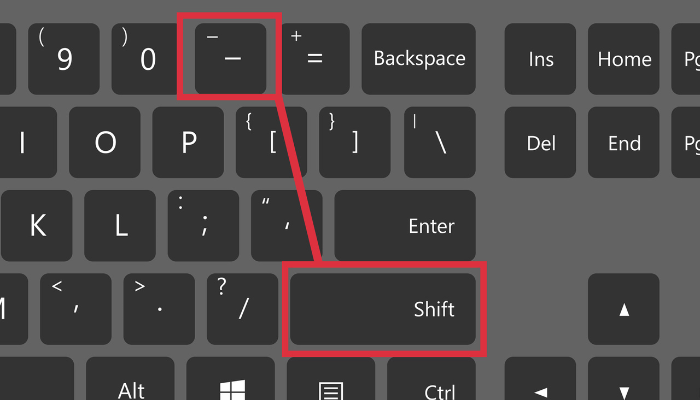 como-fazer-o-underline-_-teclado Como fazer o Underline ( _ ) no teclado?
